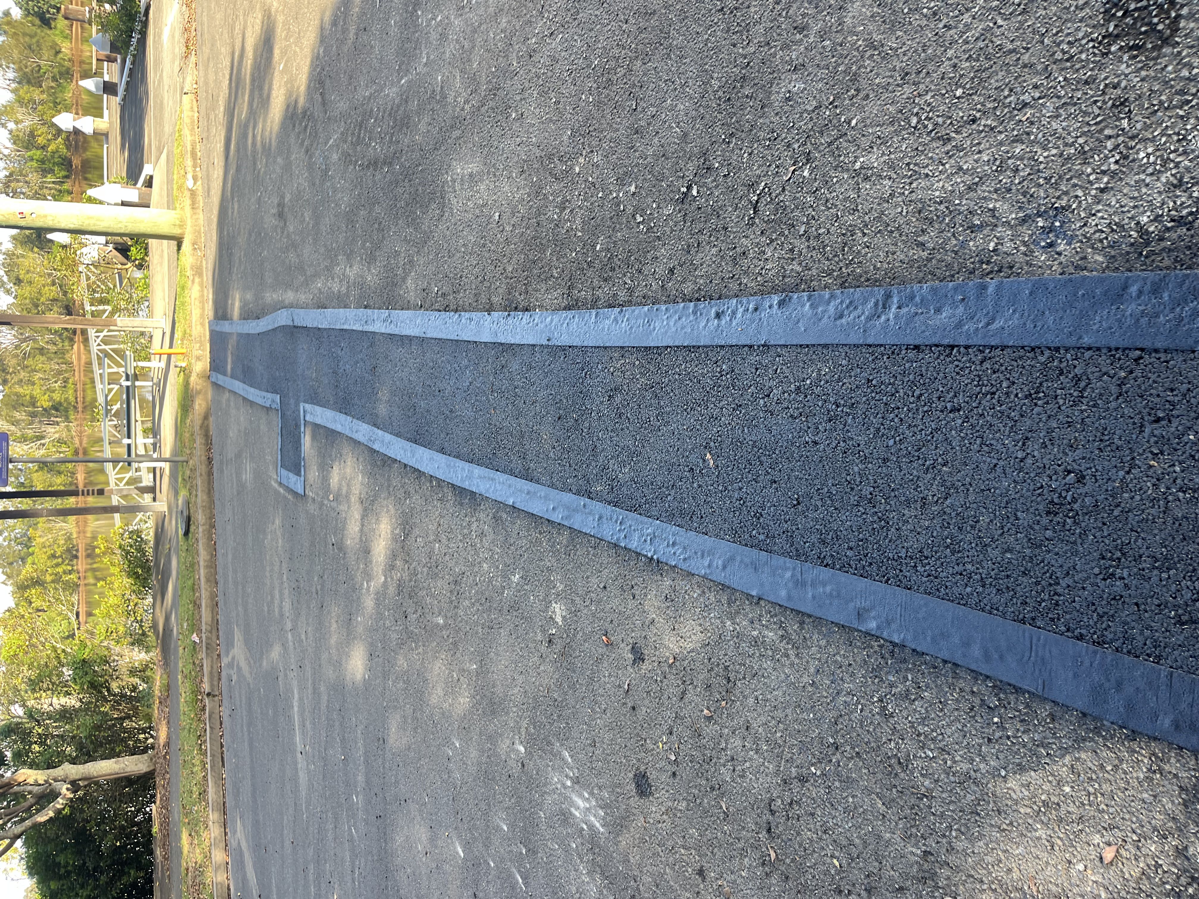 Road resurfaced by Nexpave.